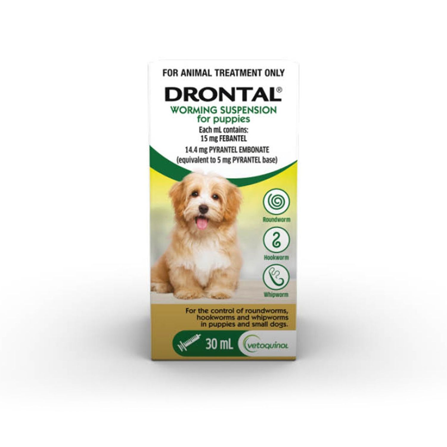 Drontal Puppy Worming Suspension  -  30ml
