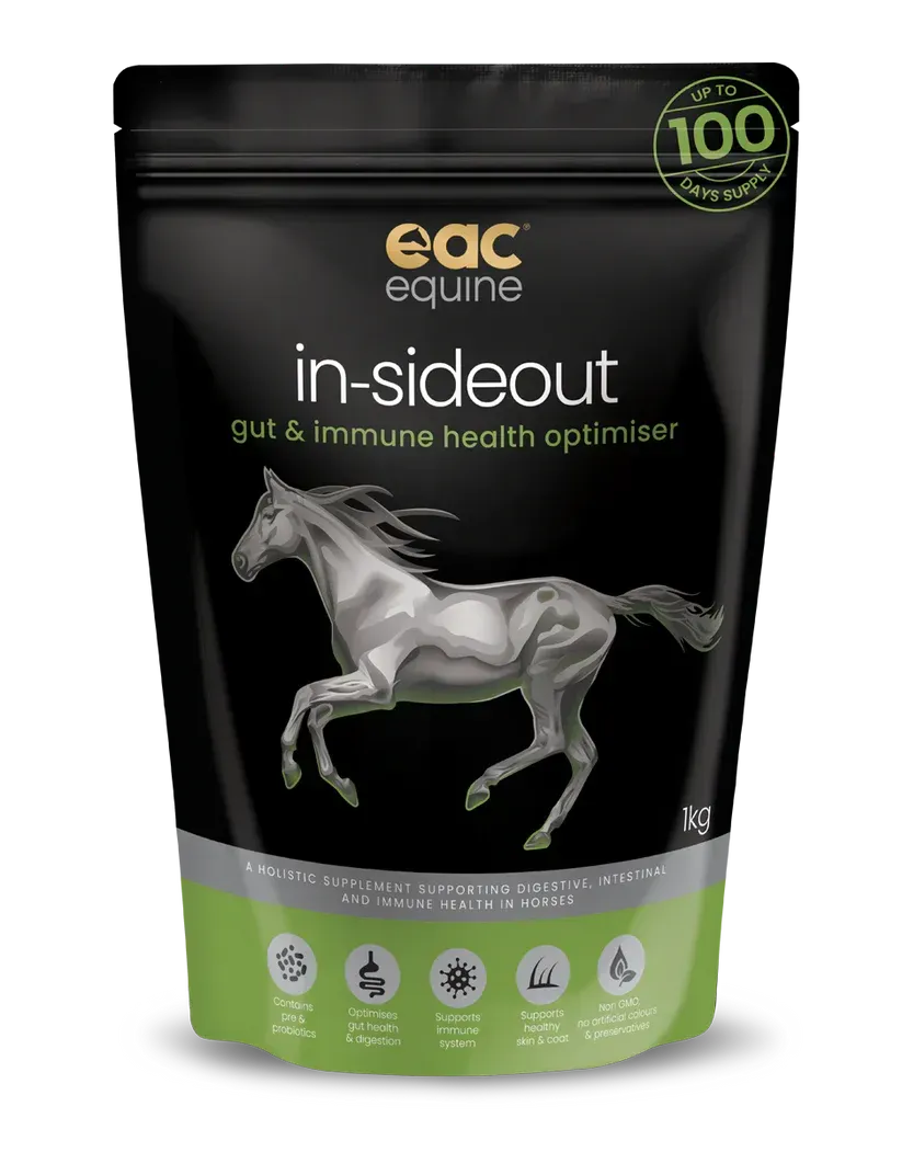 EAC In-sideout Horse in-sideout horse - Pre & Probiotic, Nutraceutical & Gut Health Supplement  -  1 kg
