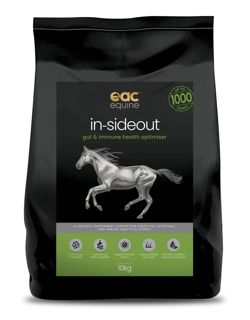EAC In-sideout Horse in-sideout horse - Pre & Probiotic, Nutraceutical & Gut Health Supplement  -  10 kg
