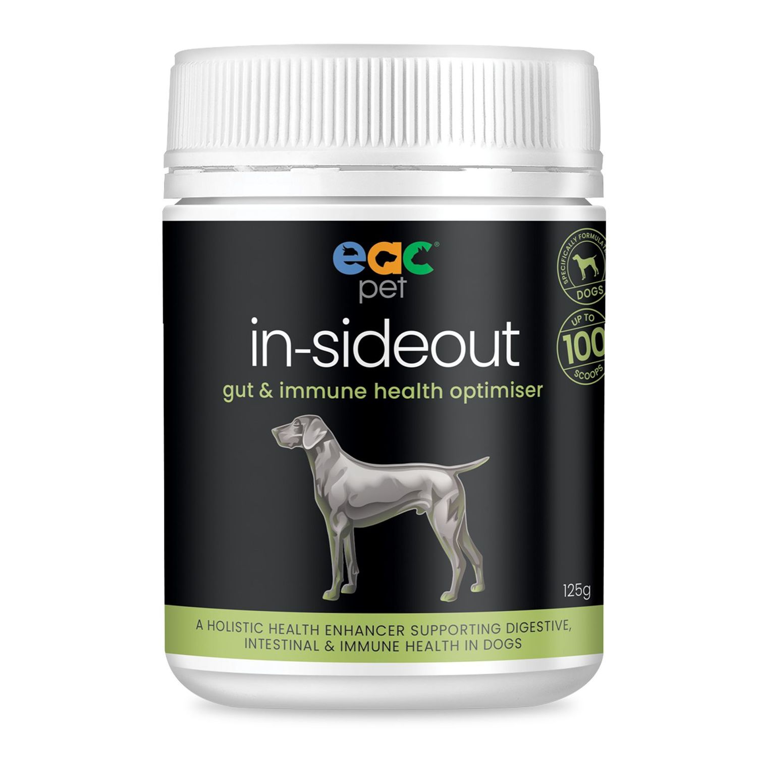 EAC In-sideout Dog Natraceutical  -  125 grams