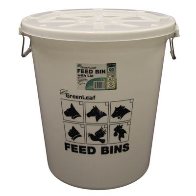 Electaserv Feed Bin  2 Handles  -  100 litres