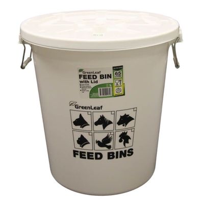 Electaserv Feed Bin  2 Handles  -  65 litres