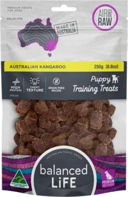 Balanced Life Puppy Kangaroo Training Treat  -  250 grams