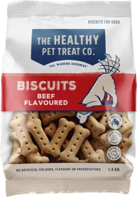 Healthy Pet Treat Company Beef Biscuit  -  1.5 kg