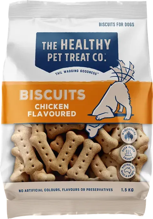 Healthy Pet Treat Company Chicken Flavour Biscuit  -  1.5 kg