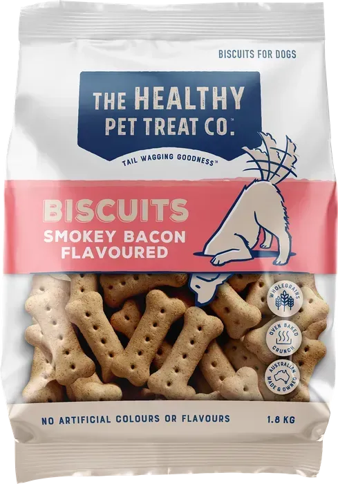 Healthy Pet Treat Company Smokey Bacon Biscuits  -  1.5 kg