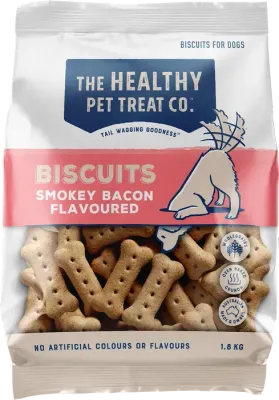 Healthy Pet Treat Company Smokey Bacon Biscuits  -  1.5 kg