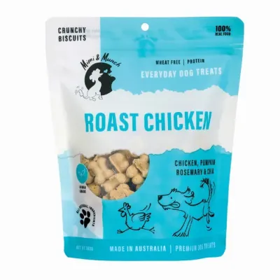 MINI & MUNCH Roast Chicken Biscuits  -  180 grams