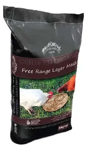 CHF Organic Free Range Layer Mash Chicken Feed  -  20 kg