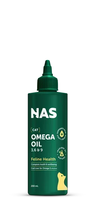 Natural Animal Solutions Omega 3 , 6 & 9 for Cats  -  200 ml