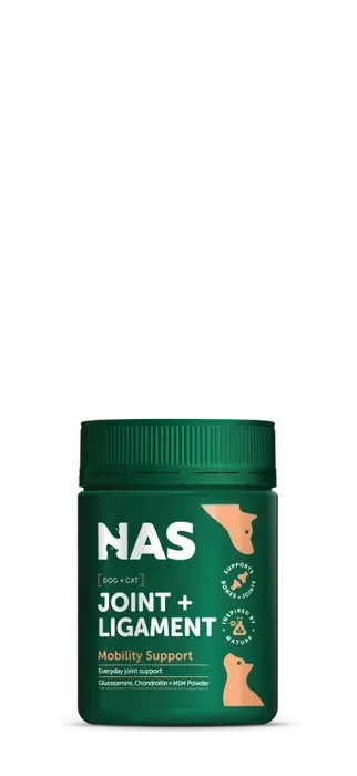 Natural Animal Solutions (NAS) Joint And Ligament Support Supplement For Dogs And Cats 120 grams
