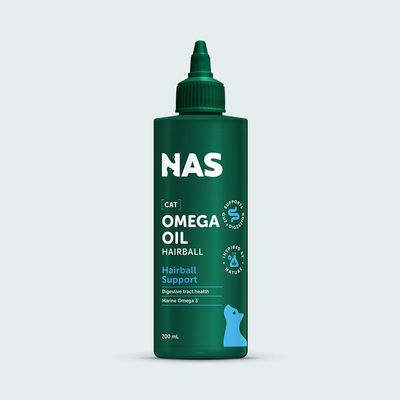 Natural Animal Solutions Cat Omega Oil Hairball  -  200 ml