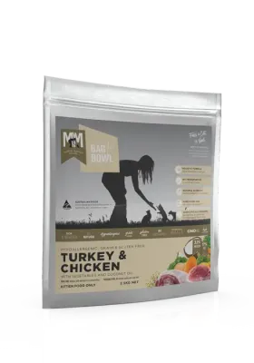 Meals For Mutts Kitten Chicken Turkey Gluten Free Grain Free  -  2.5 kg