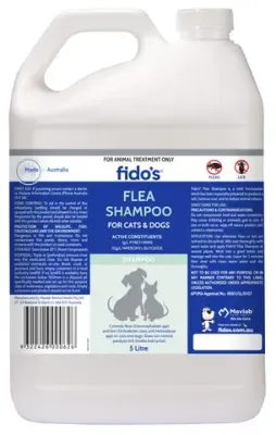 Fido's Flea Shampoo  -  5 litres