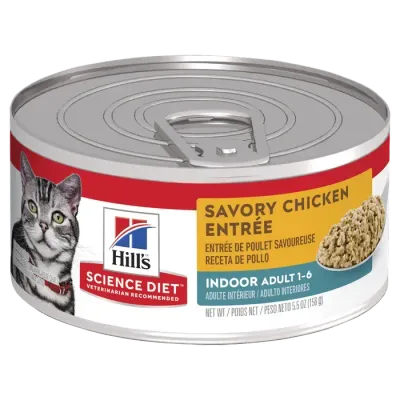 Hill's Science Diet Adult Indoor Chicken  -   24 x 156 grams