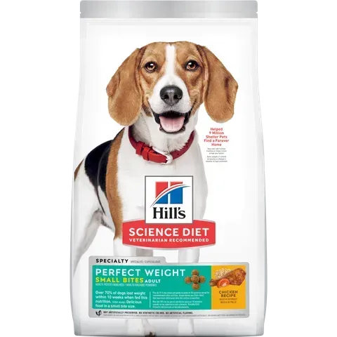 Science Diet Adult Perfect Weight Small Bites Canine  -  5.44 kg