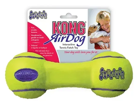 Kong Airdog Squeaker Dumbell  -  Small