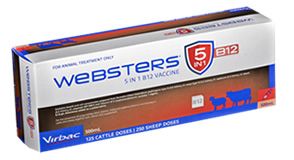 Virbac Websters 5 in 1 + B12  -  500 ml