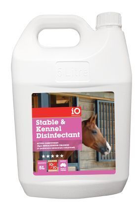 iO Stable & Kennel Disinfectant  -  5 litres