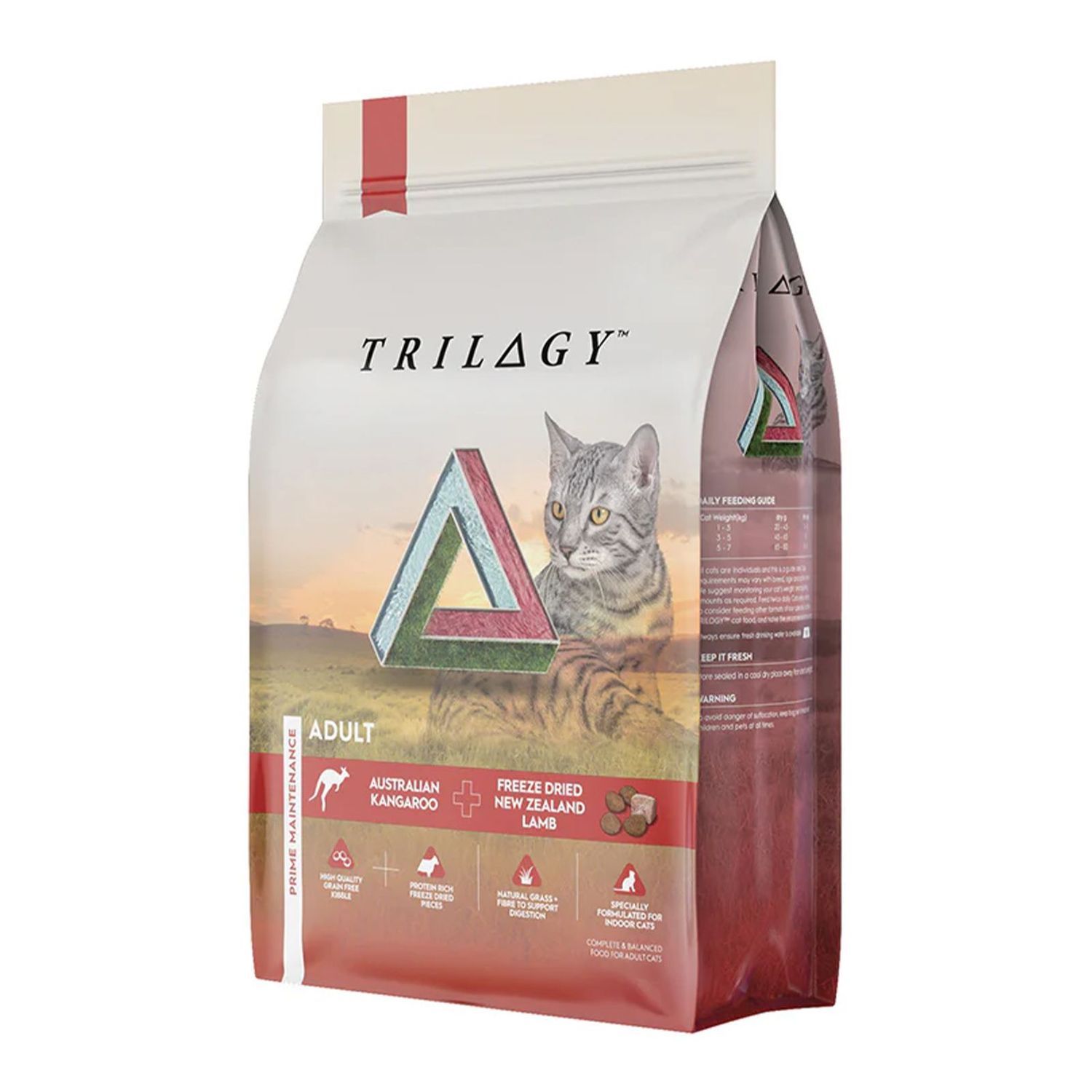 Trilogy Adult Cat Australian Beef & Freeze Dried Lamb Dry Food  -  1.8 kg