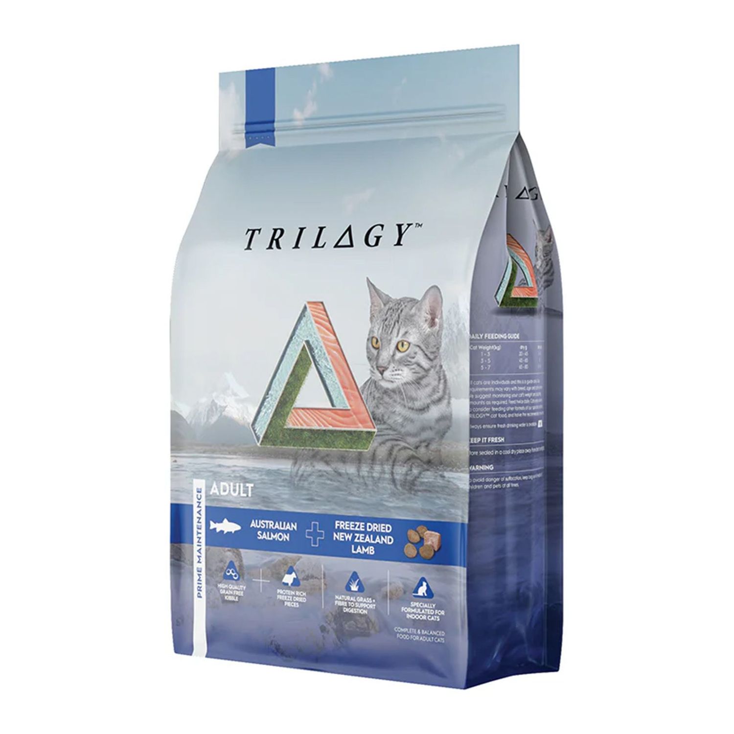 Trilogy Salmon And Freeze Dried Lamb Grain Free Adult Dry Cat Food  -  1.8 kg