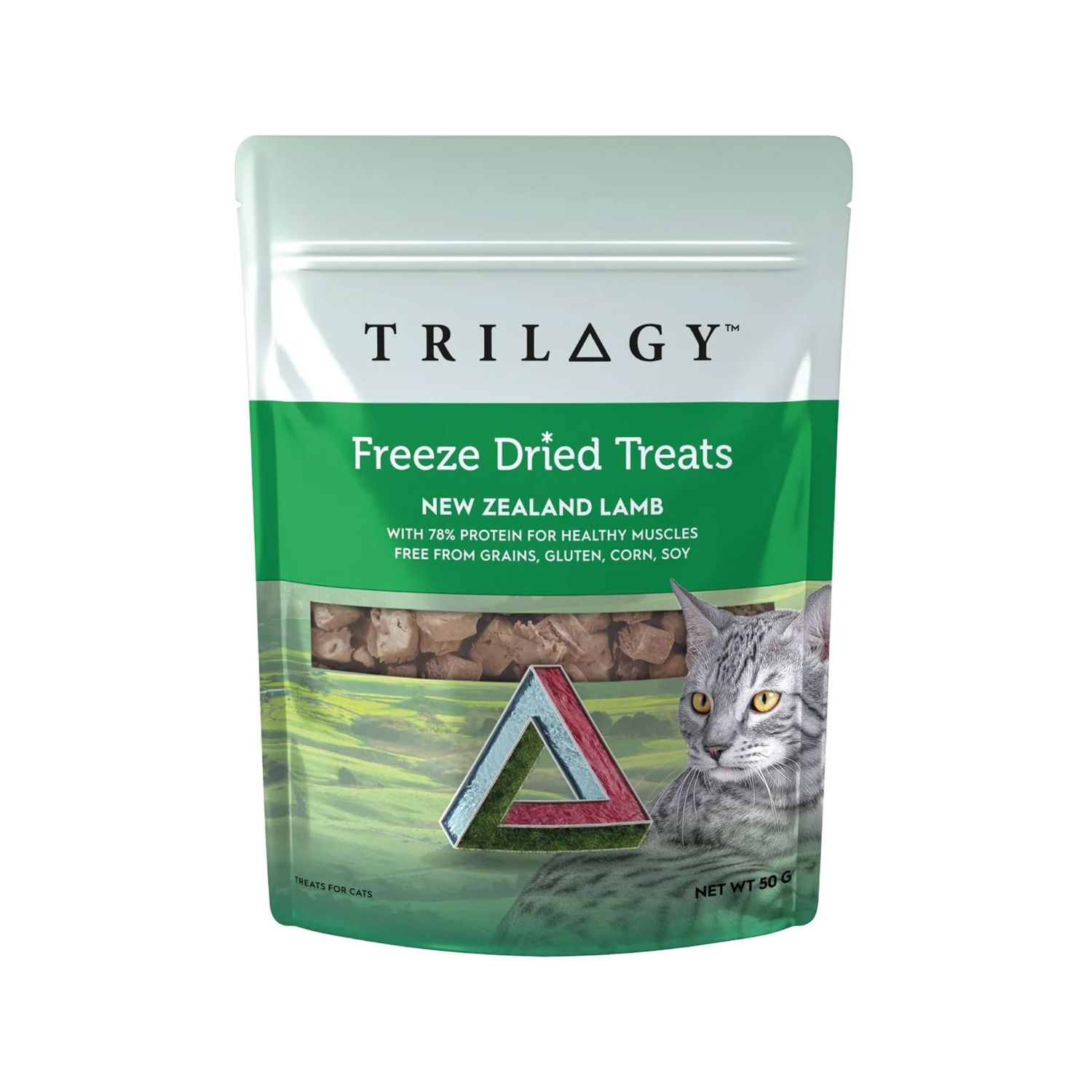 Trilogy Freeze Dried New Zealand Lamb Grain Free Single Animal Protein Treats For Cats  -  50 grams
