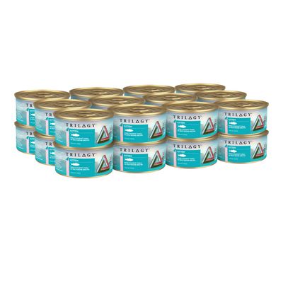 Trilogy Foundation Wild Caught Tuna In Rich Bone Broth Grain Free Kitten Wet Cat Food  -  85 grams x 24