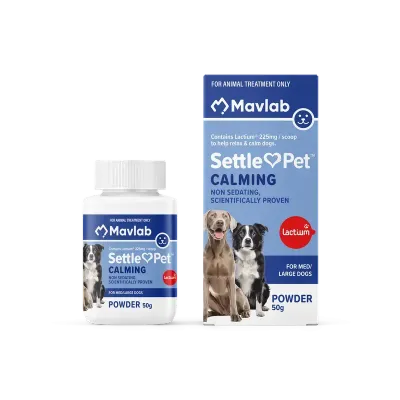 Mavlab Settlepet Medium & Large Dogs  -  50 grams