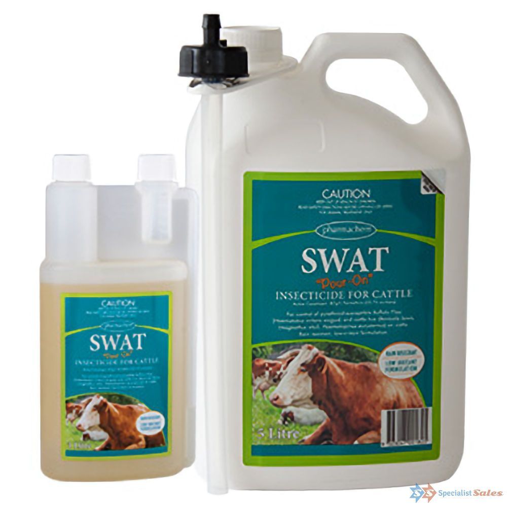 Pharmachem Swat Pour On Cattle  -  5 litre