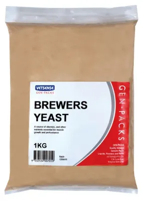 Vetsense Gen-Packs Brewers Yeast - 1 kg Vetsense Gen-Packs Brewers Yeast - 1 kg