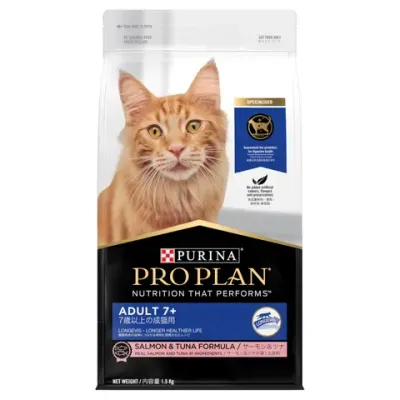 Pro Plan Adult 7+ Dry Cat Food  -  1.5 kg