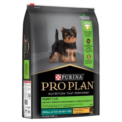 Pro Plan Puppy Small & Toy Breed Chicken Dry Dog Food  -  7 kg