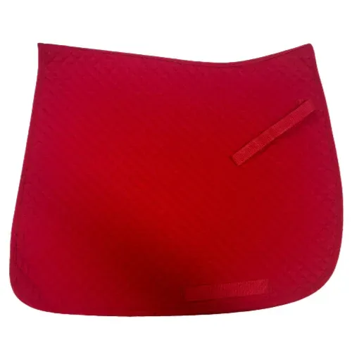 EUREKA Dressage Saddle Pad Pony  -  Red