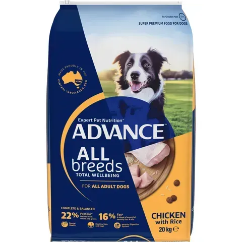 ADVANCE Dog All Breed Chicken with Rice  -  20 kg