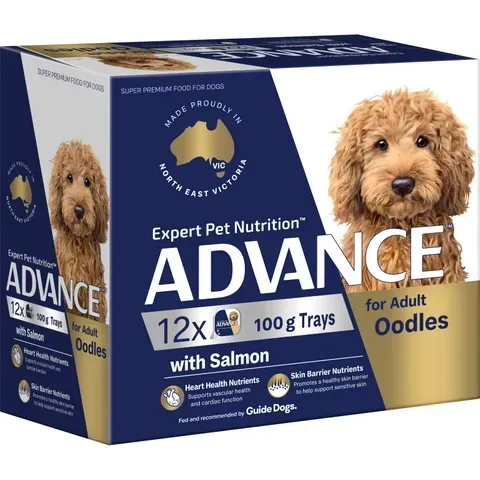 ADVANCE Wet Dog Adult Oodles  -  100 grams x 12