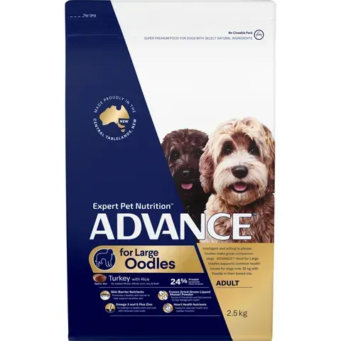ADVANCE Large Oodles Turkey with Rice - 2.5 kg