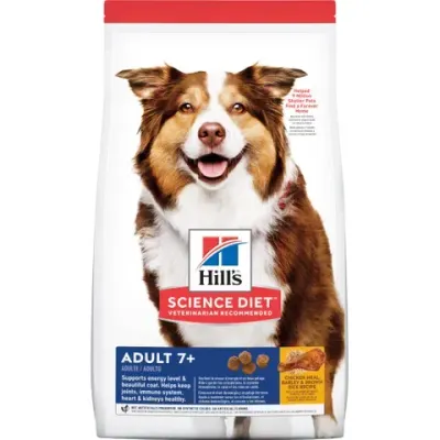 Hills Science Diet Chicken Meal Barley Brown Rice Recipe 7+ Mature Senior Dry Dog Food - 3 kg