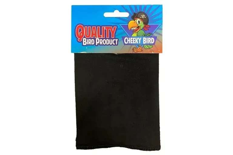 Cheeky Bird Black Elastic Cage Tidy - 15 cm x 220 cm