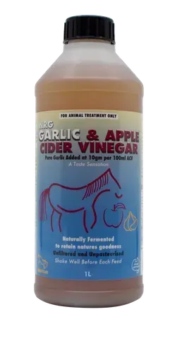 NRG Garlic Apple Cider Vinegar  -  1 litres