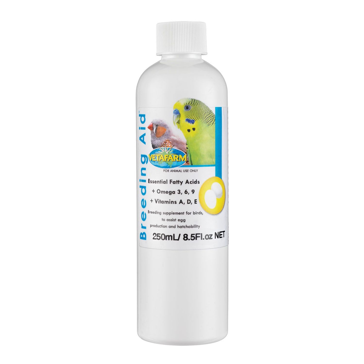 Vetafarm Breeding Aid Liquid Nutritional Supplement For Birds - 250 ml