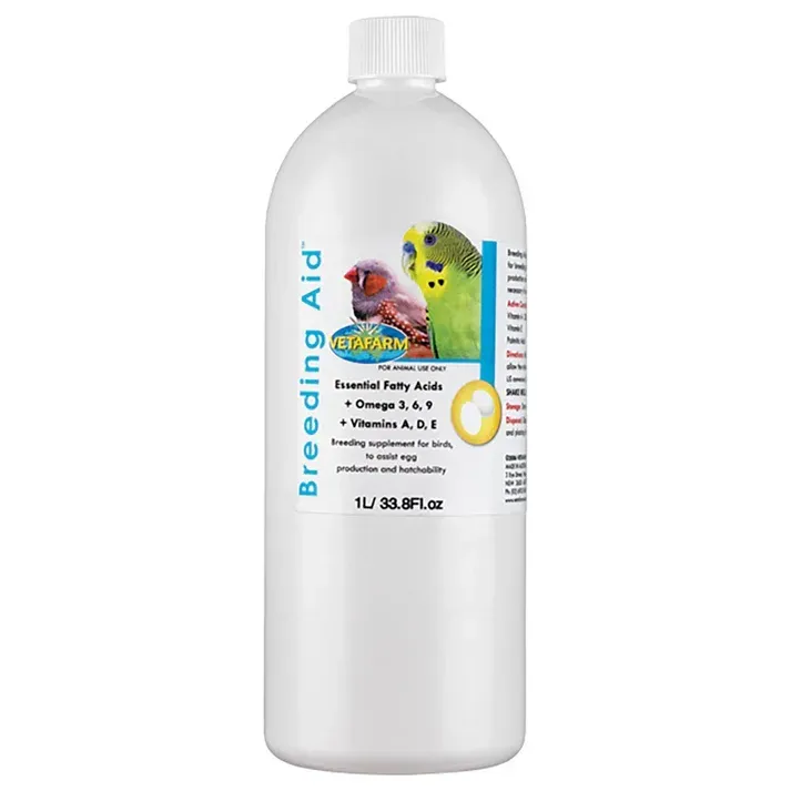 Vetafarm Breeding Aid Liquid Nutritional Supplement For Birds - 1 litre
