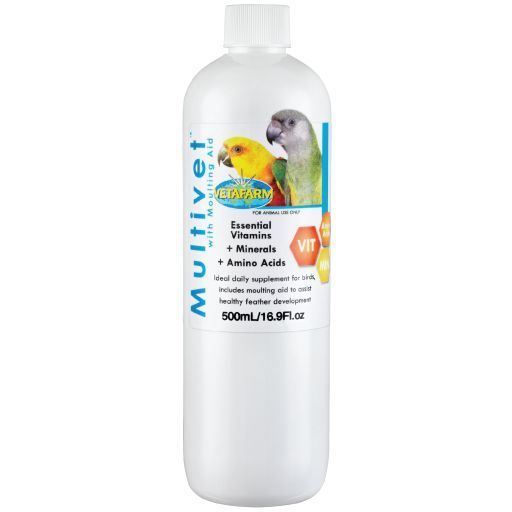 Vetafarm Multivet – with Moulting Aid  - 500 ml