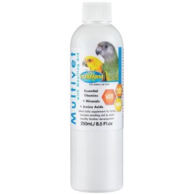 Vetafarm Multivet – with Moulting Aid  - 250 ml
