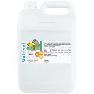 Vetafarm Multivet – with Moulting Aid  - 5 litre Vetafarm Multivet – with Moulting Aid  - 5 litre