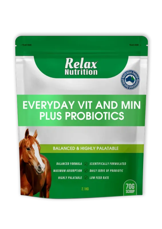 Relax Vitamin & Mineral Plus Probiotics  -  5.25 kg