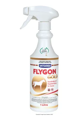 Vetsense Flygon Gold for Horses  -  1 litre