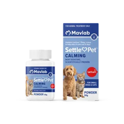 Mavlab Settle Pet Small Dog & Cat  -  50 grams