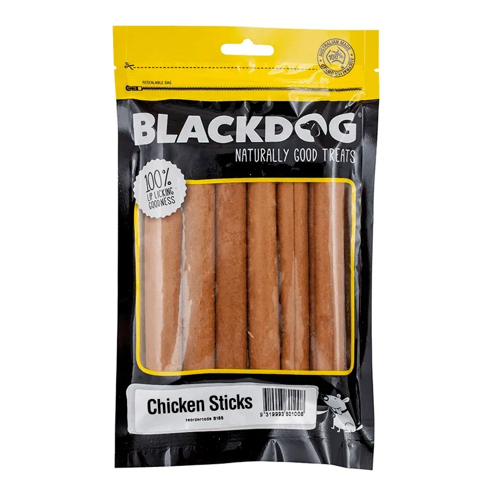 BlackDog Sticks  28 cm  -  25 pack   -  Chicken