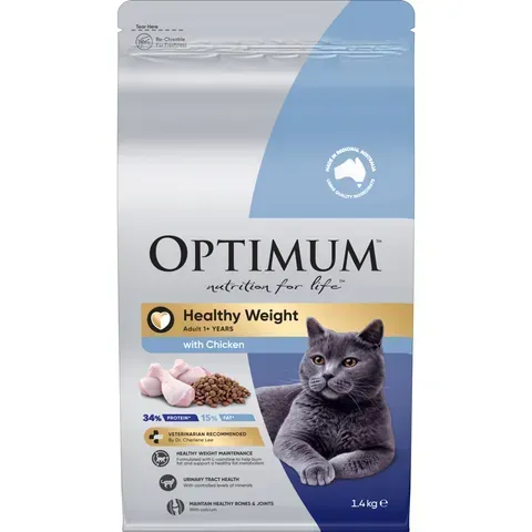 Optimum Cat Healthy Weight Chicken - 1.4 kg