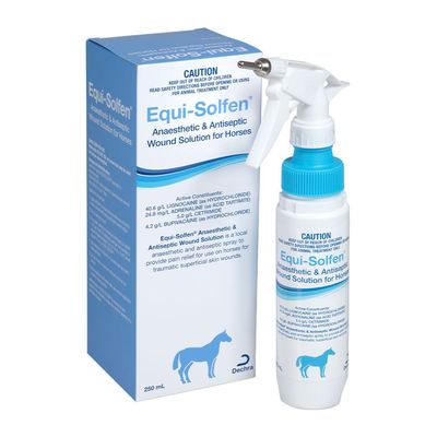 Equi-Solfen Anaesthetic & Antiseptic Wound Solution for Horses - 250 ml Equi-Solfen Anaesthetic & Antiseptic Wound Solution for Horses - 250 ml